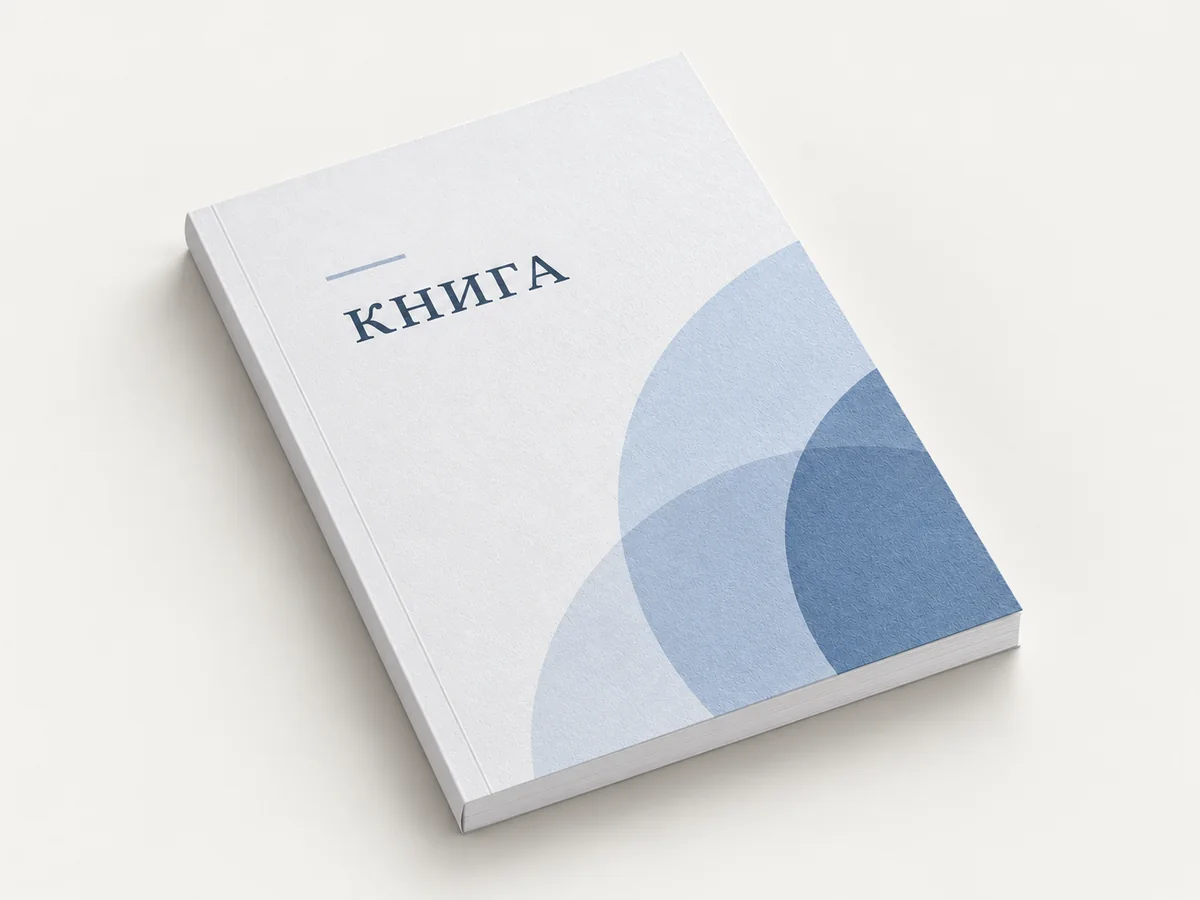 Книги в мягком переплёте — пример изделия