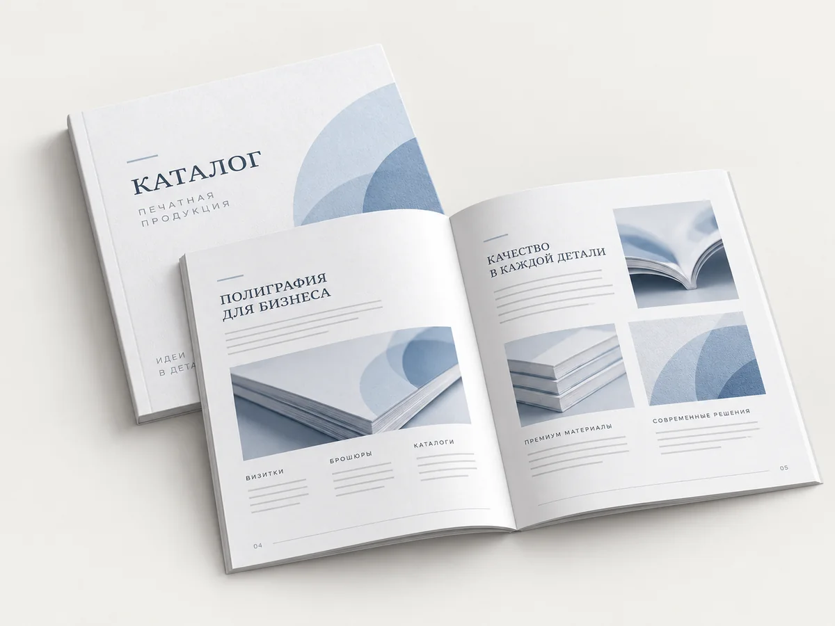 Корпоративные каталоги — пример изделия